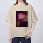 aosansyoの接続するアカクラゲ Just open the window(s) オーバーサイズTシャツ