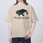 Atelier Pomme verte のHumpback whale22 Oversized T-Shirt