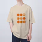 atelier PinoMiのオレンジ オーバーサイズTシャツ
