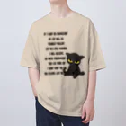 猫とやっし～ぃのアレコレの猫がアレなので帰らせて下さい オーバーサイズTシャツ