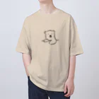 ハルクマ SUZURI STOREのシロクマの赤ちゃん オーバーサイズTシャツ