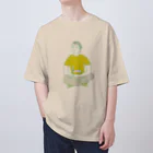 はらまき shoppingのカレーを食べる Oversized T-Shirt