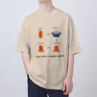 のぐちさきのたこさんウィンナーのつくり方 Oversized T-Shirt