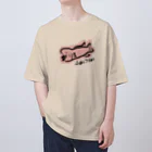 どうぶつYAの山ありコブダイ オーバーサイズTシャツ