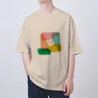 おばけ植物園のしかく花のおばけ Oversized T-Shirt