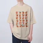 SUNDAYS GRAPHICSのりすスタンプ オーバーサイズTシャツ