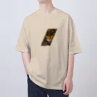 カレー屋　月夜のライオンの鉄猫E Oversized T-Shirt