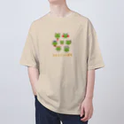 🐸かえるさんと仲間たち🐸のかえるさんの家族 オーバーサイズTシャツ