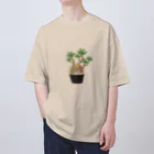 雲丹子商店のパキポディウムグラキリス(象牙宮） オーバーサイズTシャツ
