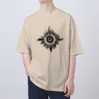 DrawgonのOuroboros Black オーバーサイズTシャツ