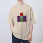 3×3 のドット絵のヒースレジャー - 3×3 のドット絵 オーバーサイズTシャツ