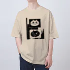 khakie shopの白まる　黒まる Oversized T-Shirt