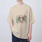 sobamaru_goodsの退屈細かいバージョン Oversized T-Shirt