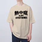 AAAstarsの熱中症 HYPERTHERMIA  Alartー 両面ﾌﾟﾘﾝﾄ オーバーサイズTシャツ