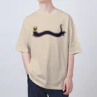 みやばたみよじのお店やさんのなが～～いねこ Oversized T-Shirt