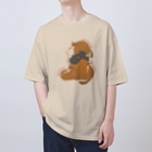 Loveuma. official shopのまんまるおデブうま by AERU Oversized T-Shirt