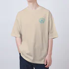 弐千円札サーバー 公式アカウントのなこれるむ海中鉄道ロゴマーク Oversized T-Shirt