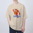 地を這うチョコレートおばけのエビダンス(もじあり) Oversized T-Shirt