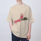 こども深海生物屋さんのすみはきダイオウイカ Oversized T-Shirt