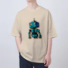 H_STNのロボット・フレンド1 Oversized T-Shirt