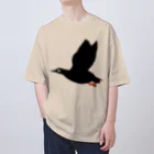 知床ウトロ海域環境保全協議会のケイマフリ Oversized T-Shirt