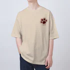 WebArtsの肉球をモチーフにしたオリジナルブランド「nikuQ」（猫タイプ）です Oversized T-Shirt