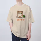 nya-mew（ニャーミュー）のポテカツ オーバーサイズTシャツ