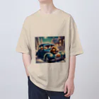 HiStory-jinのアーモンド好きのハムスターココちゃんの待ち伏せ Oversized T-Shirt