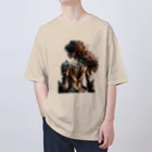 hoodie styleの王位継承 オーバーサイズTシャツ