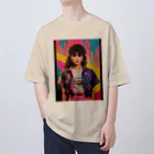 youhouの80's girls　No.2 オーバーサイズTシャツ