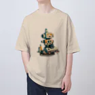 mirinconixのいろいろと四角いレトロなガラクタロボットくん Oversized T-Shirt