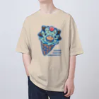 segasworksの恐竜アイスクリーム〜ザクザクアンキロサウルス〜 Oversized T-Shirt