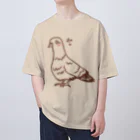 ムエックネの恋をした鳩 Oversized T-Shirt