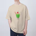 as-kumoのクリームソーダ❁⃘*.ﾟ猫入り Oversized T-Shirt