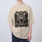 3児のズボラ母ちゃんの獅子の怒り Oversized T-Shirt