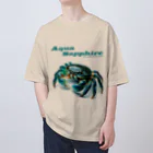 MatrixSphereのAqua Sapphire Oversized T-Shirt