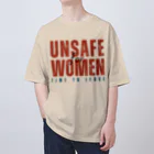 chataro123のUnsafe for Women: Time to Leave オーバーサイズTシャツ