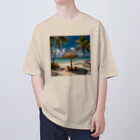 日本の風景 COOL JAPANの日本の風景:癒しの時間、Japanese scenery: Time of rest and relaxation オーバーサイズTシャツ