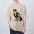 made blueのMEGANE-Dog. オーバーサイズTシャツ