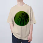 ヨープキャンが気になったのすいか -watermelon- 丸 オーバーサイズTシャツ