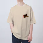 ヨープキャンが気になったのサクッと手裏剣 Oversized T-Shirt