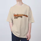 稲藁商店の小熊貓＜レッサーパンダ＞ Oversized T-Shirt