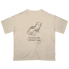 くりん@イラストレーターのThis is my best “TOTONOI” chair. オーバーサイズTシャツ