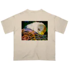 EagleeyeのEagleeye おい、寝てんのか？ Oversized T-Shirt