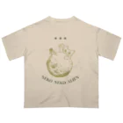 ari designのねこねこエイリアン オーバーサイズTシャツ