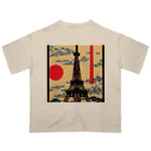 ozizousanのtokyotower8 オーバーサイズTシャツ