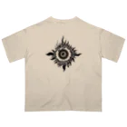 DrawgonのOuroboros Black オーバーサイズTシャツ