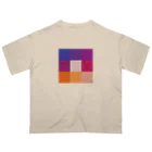 3×3 のドット絵のインスタ - 3×3 のドット絵 Oversized T-Shirt