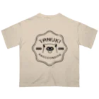 mogura_tanukiのtanuki_vintage04 オーバーサイズTシャツ