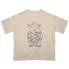 ヤママユ(ヤママユ・ペンギイナ)の0425-18 Penguins of the World- Oversized T-Shirt